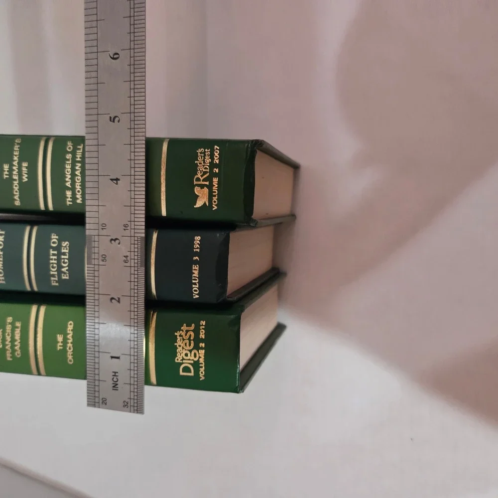 Reader's Digest Select Editions Lot of 3 Hardcover Books (1998, 2007, 2012)